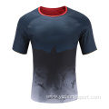 Mens Dry Fit Rugby Wear T Shirt